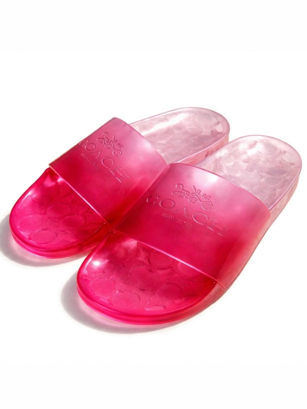Coach Ulyssa Ombre Jelly Slides Sandals